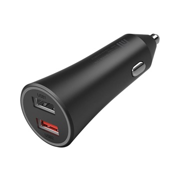 Xiaomi Mi 37W Dual-Port Car Charger USB autós töltőadapter - GDS4147GL