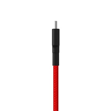 Xiaomi Mi Braided USB Type-C kábel 1 m, piros/fekete - SJV4110GL