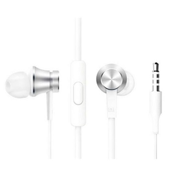 Xiaomi Mi In-Ear Headphones Basic mikrofonos fülhallgató, ezüst - ZBW4355TY