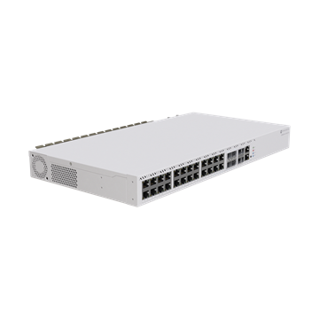 MikroTik CRS326-4C+20G+2Q+R rackbe szerelhető switch