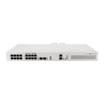 MikroTik CRS418-8P-8G-2S+RM rackbe szerelhető PoE switch