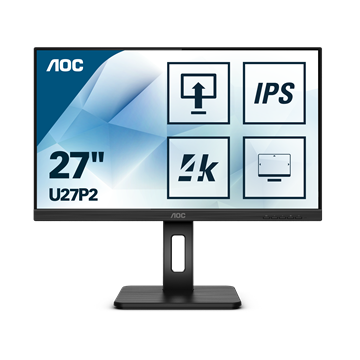 AOC 27" U27P2 - IPS LED - UHD - PIVOT