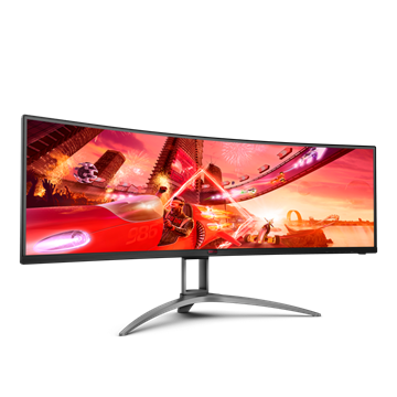 AOC 48.8"AGON AG493QCX - Ívelt Gamer monitor -  VA WLED