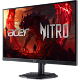 ACER 23,8" Nitro KG241YX3bip ZeroFrame FHD 200Hz VA fekete monitor