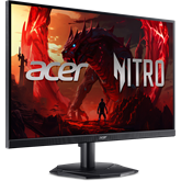 ACER 23,8" Nitro KG241YX3bip ZeroFrame FHD 200Hz VA fekete monitor