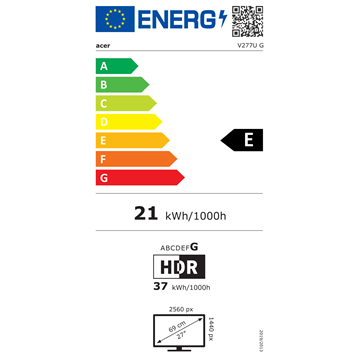 Acer 27" Vero V277UGbmiipx ZeroFrame Pro FreeSync IPS - 120 Hz |3 év garancia|