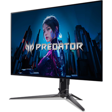 ACER 31,5" Predator X32X3bmiiphuzx ZeroFrame 4K UHD 240Hz OLED fekete monitor