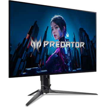 ACER 31,5" Predator X32X3bmiiphuzx ZeroFrame 4K UHD 240Hz OLED fekete monitor
