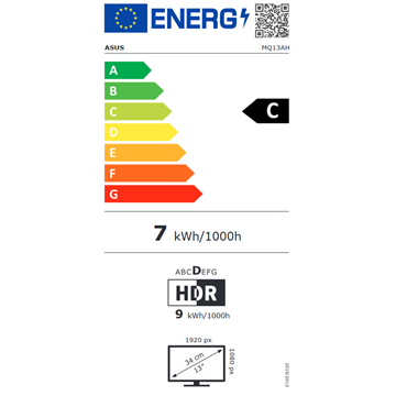 Asus 13,3" MQ13AH ZenScreen - OLED