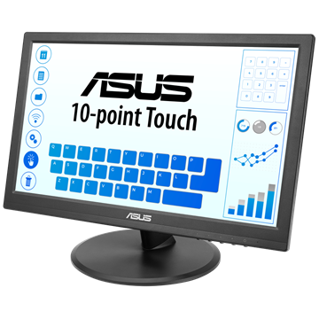 ASUS 15,6" VT169HE FHD 60Hz IPS fekete monitor