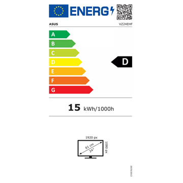 Asus 23.8" VZ24EHF Eye Care Adaptive-Sync - IPS