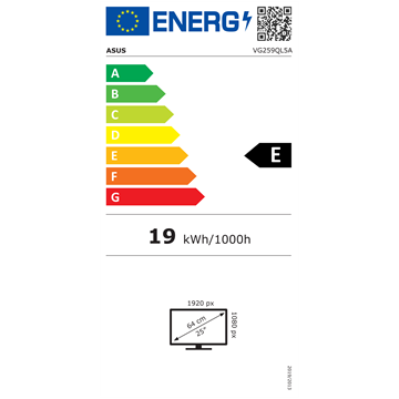 ASUS 24,5" TUF VG259QL5A FHD 200Hz Fast IPS fekete monitor