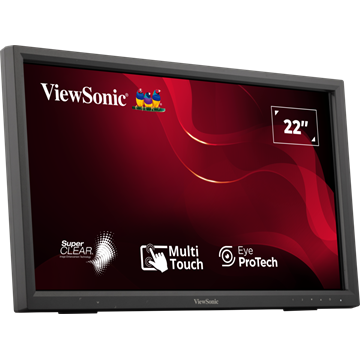 ViewSonic 22" TD2223 Touch 1920x1080 USB-C 75Hz - TN