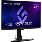 ViewSonic 27" XG272-2K-OLED FreeSync Premium és G-Sync USB-C QHD Pivot - OLED - 240 Hz