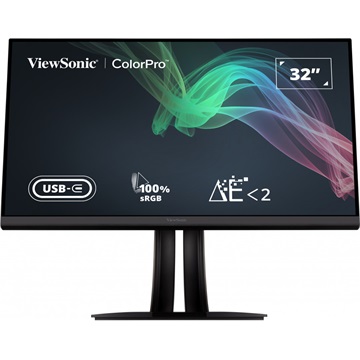 ViewSonic 32" VP3256-4K 3840x2160 USB-C 60Hz - Pivot - IPS