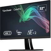 ViewSonic 32" VP3256-4K 3840x2160 USB-C 60Hz - Pivot - IPS