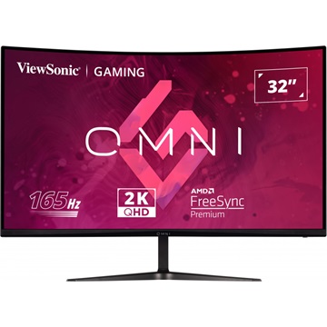 ViewSonic 32" VX3218C-2K 2560x1440 165Hz FreeSync Premium - 1500R - VA