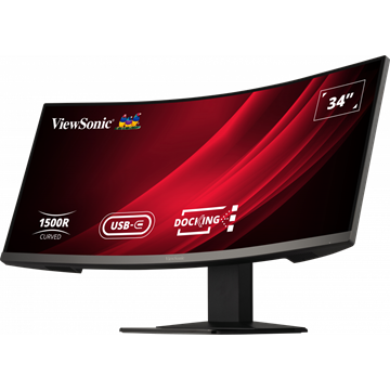 ViewSonic 34" VG3419C 3440x1440 USB-C 120Hz FreeSync Premium - 1500R - VA