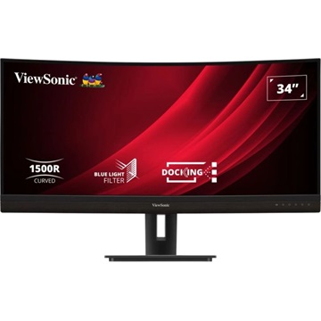 ViewSonic 34" VG3456C 3440x1440 USB-C 100Hz - 1500R - VA