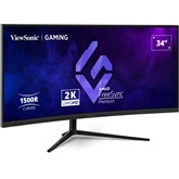 ViewSonic 34" VX3418C-2K FreeSync Premium, UWQHD - 1500R - VA - 180Hz