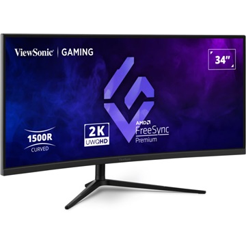 ViewSonic 34" VX3418C-2K FreeSync Premium, UWQHD - 1500R - VA - 180Hz