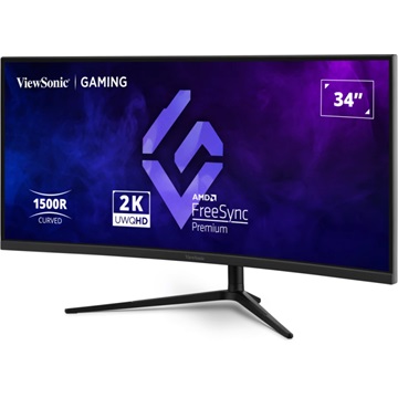 ViewSonic 34" VX3418C-2K FreeSync Premium, UWQHD - 1500R - VA - 180Hz