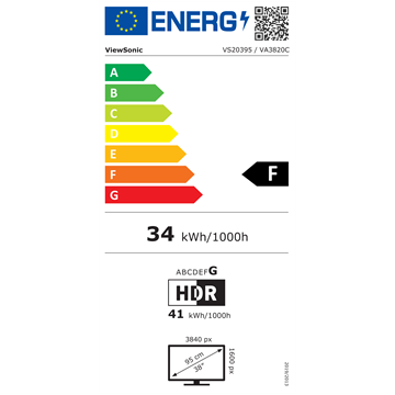 ViewSonic 38" VA3820C 3840x1600 75Hz - IPS