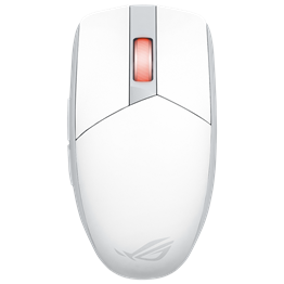 ASUS ROG Strix Impact III - vezeték nélküli gaming egér - Fehér