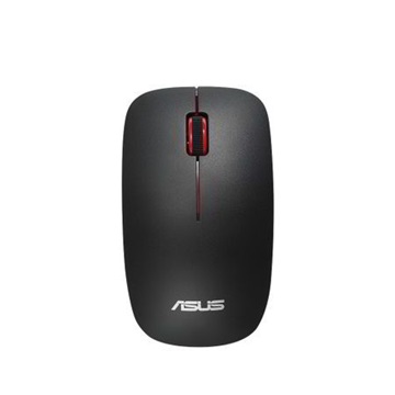 ASUS WT300 egér - Fekete/piros