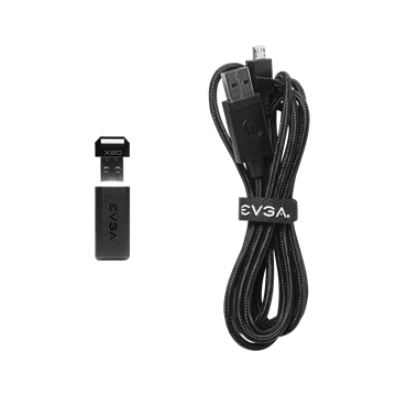 EVGA X20 Wireless Gaming egér - RGB - Fekete