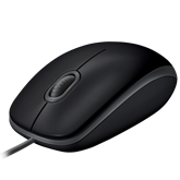 Logitech B110 Silent - Fekete