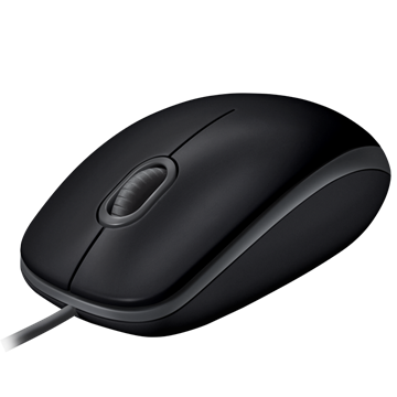 Logitech B110 Silent - Fekete