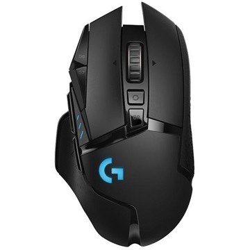 Logitech G502 Lightspeed Gamer egér - Fekete