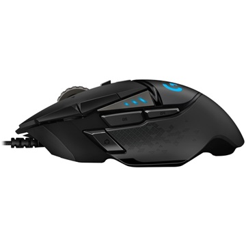 Logitech G502 Hero Gamer egér - Fekete