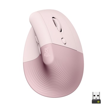 Logitech Lift Vertical Ergonomic - Rose