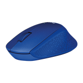 Logitech M330 Silent Plus - Kék