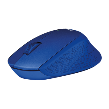 Logitech M330 Silent Plus - Kék