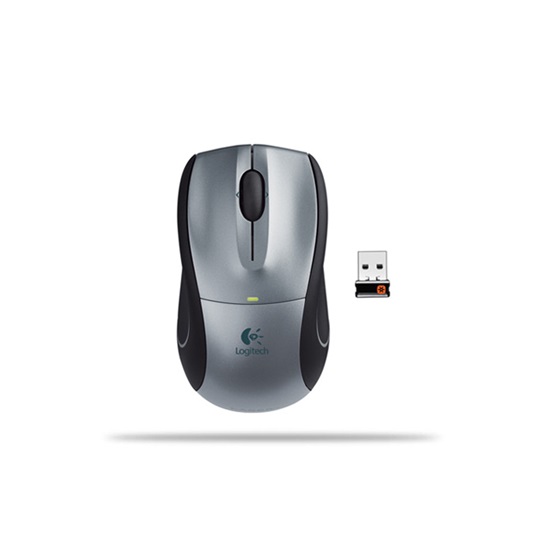 Mouse Logitech M505 Cordless Laser Light Silver Unifying receiver