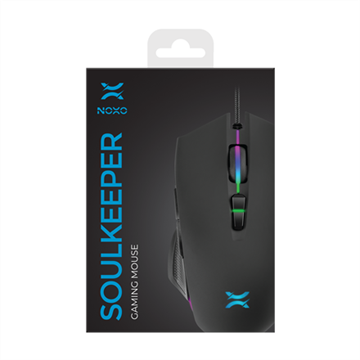 NOXO Soulkeeper Gaming egér 6400dpi, RGB - Dobozsérült termék