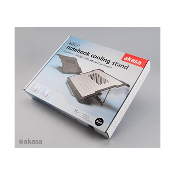 Akasa Alpen notebook hűtő 12"-15.4" - AK-NBC-30BK