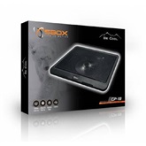 SBOX CP-19 Notebook hűtőpad - Fekete