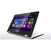 NB Lenovo Ideapad 11,6" HD LED Yoga 300 - 80M0004JHV - Fehér - Windows® 8.1 - Touch