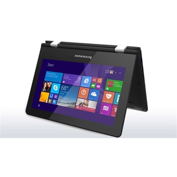 NB Lenovo Ideapad 11,6" HD LED Yoga 300 - 80M0004LHV - Fekete - Windows® 8.1 - Touch