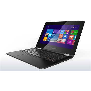NB Lenovo Ideapad 11,6" HD LED Yoga 300 - 80M0005VHV - Fekete - Windows® 8.1 - Touch