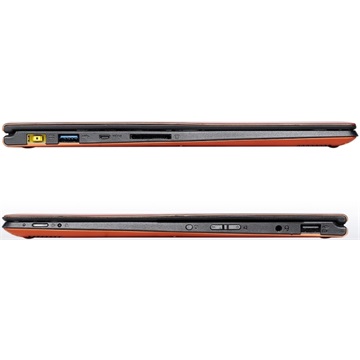 NB Lenovo Ideapad 13,3" QHD+ IPS YOGA2 PRO - 59-402969 - Narancssárga - Fém hátlap - Windows® 8.1 - Touch