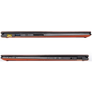 NB Lenovo Ideapad 13,3" QHD+ IPS YOGA2 PRO - 59-402981 - Narancssárga - Fém hátlap - Windows® 8.1 - Touch