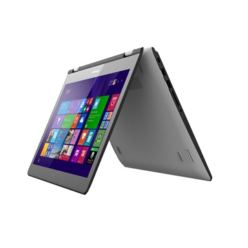 NB Lenovo Ideapad 14,0" FHD IPS LED Yoga 500 - 80N4015DHV -  Fehér/Fekete - Windows® 10 Home - Touch