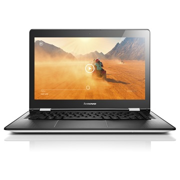 NB Lenovo Ideapad 14,0" FHD IPS LED Yoga 500 - 80N4015DHV -  Fehér/Fekete - Windows® 10 Home - Touch