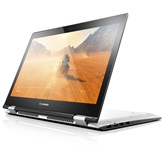 NB Lenovo Ideapad 14,0" FHD IPS LED Yoga 500 - 80N4015DHV -  Fehér/Fekete - Windows® 10 Home - Touch