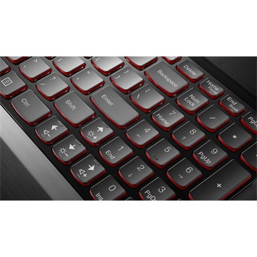 NB Lenovo Ideapad 15,6" FHD LED Y510P - 59-404688 - Fekete - Fém ház - SLI